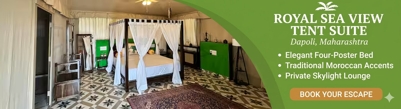 Royal Sea View Luxury Tent - Dapoli, Maharashtra