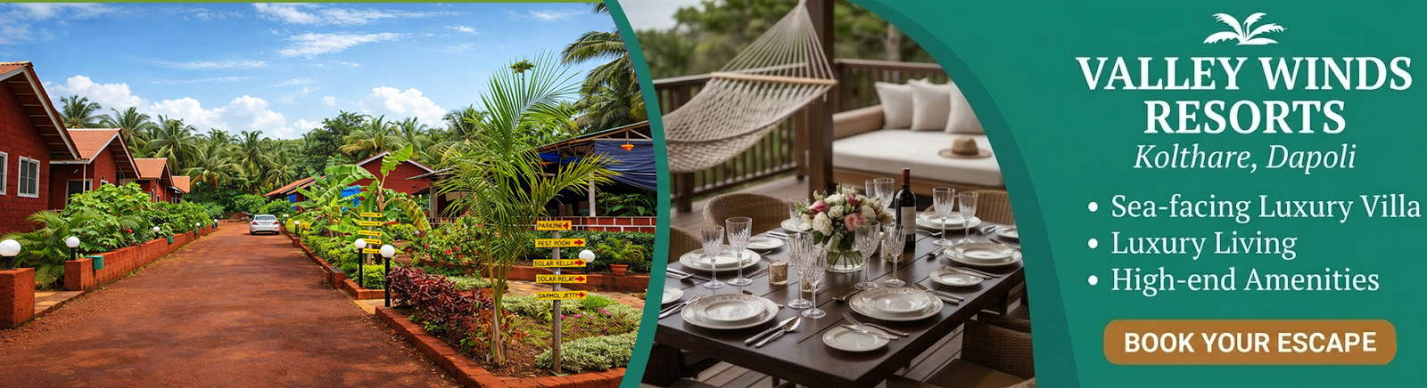 Valley Winds Resort Kolthare - Dapoli, Maharashtra